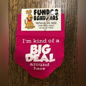 NWT! Fundog Bandana for Small Dog!